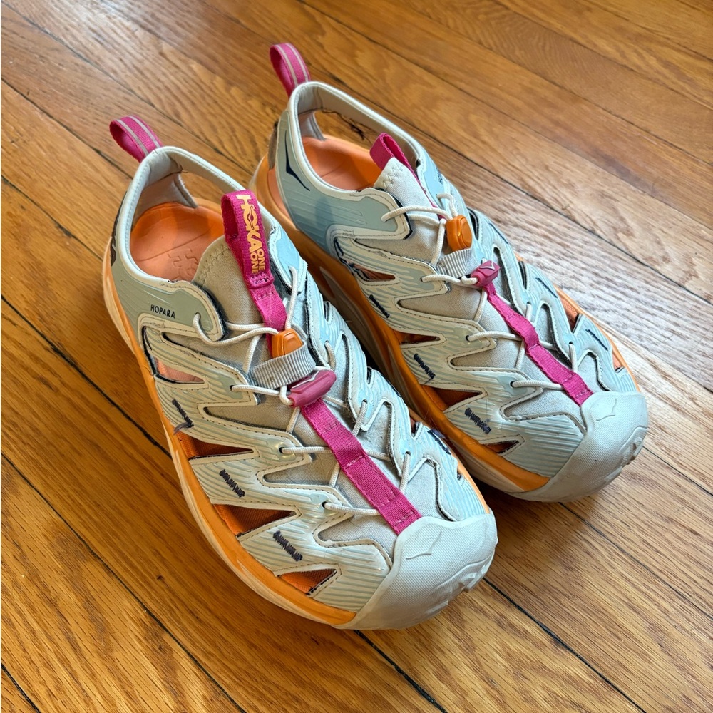 Hoka One One Hopara in Ice Flow Mock Orange